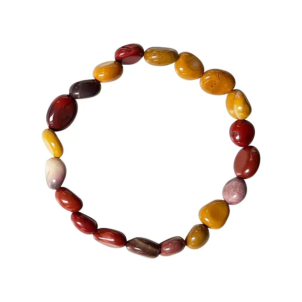 Bracelet, Mookaïte, 08 - 10mm Nuggets | Marco Schreier
