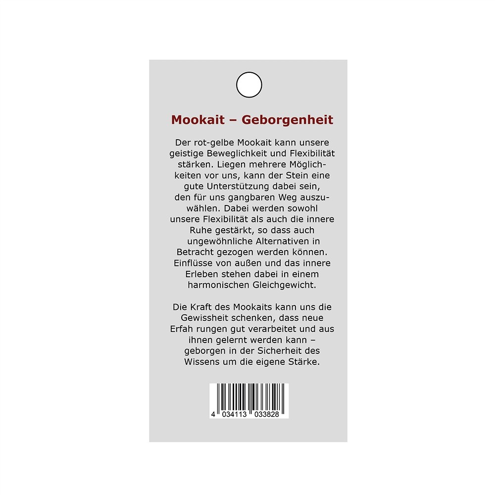 Ciondolo di pietra del potere Mookaite (sicurezza) | Marco Schreier