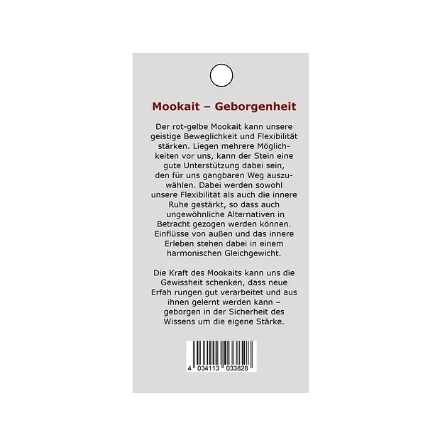 Colgante de piedra de poder mookaite (seguridad) | Marco Schreier