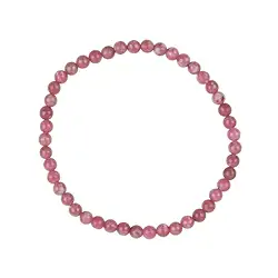 0619050104 Armband, Thulit, 04mm Kugeln | Mineralienhandel Edelsteine, Heilsteine & Schmuck