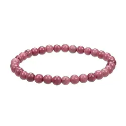 0619050106 Armband, Thulit, 06mm Kugeln | Mineralienhandel Edelsteine, Heilsteine & Schmuck
