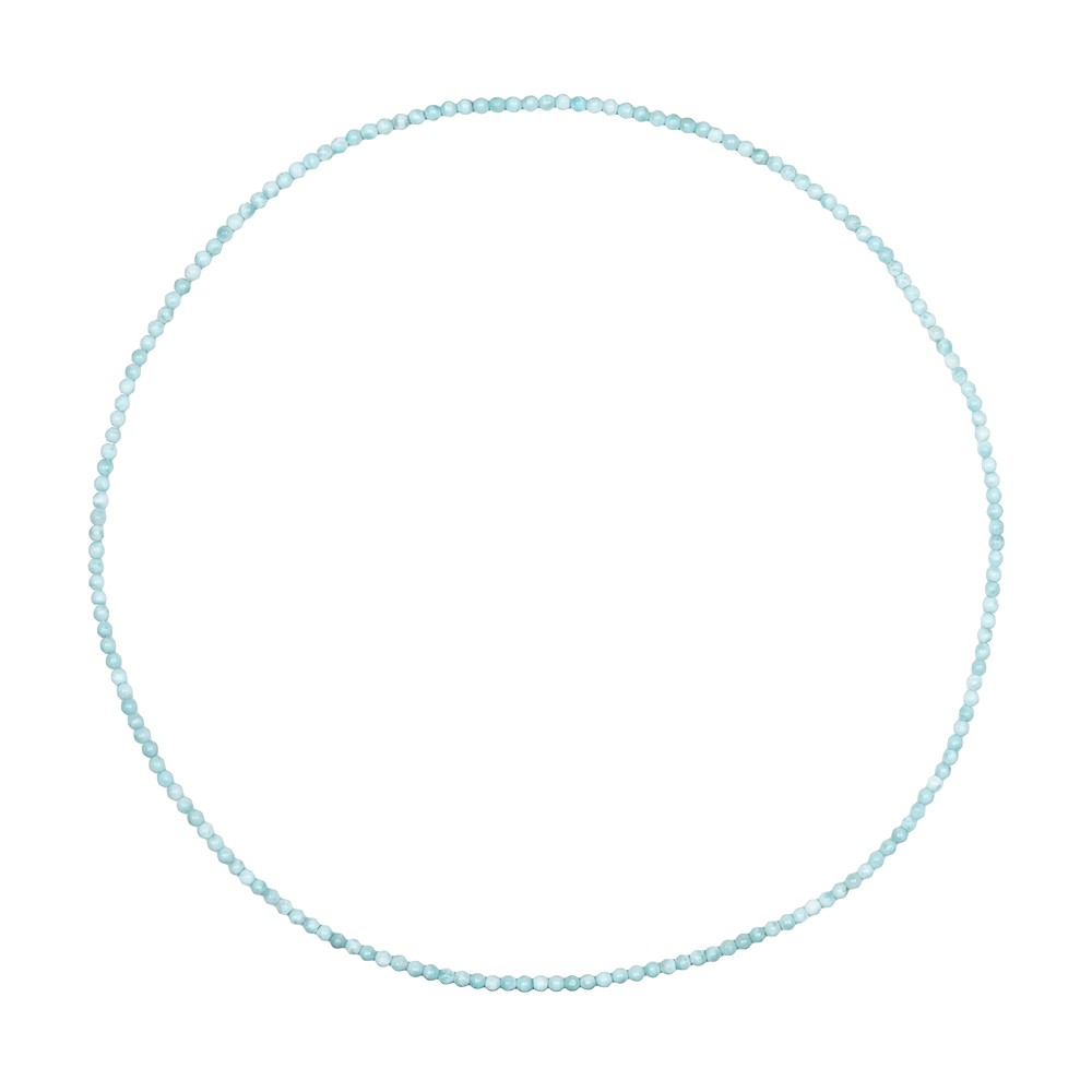 Catena Larimar), 04mm/70cm, fascia elastica | grossista gemme e pietre curative