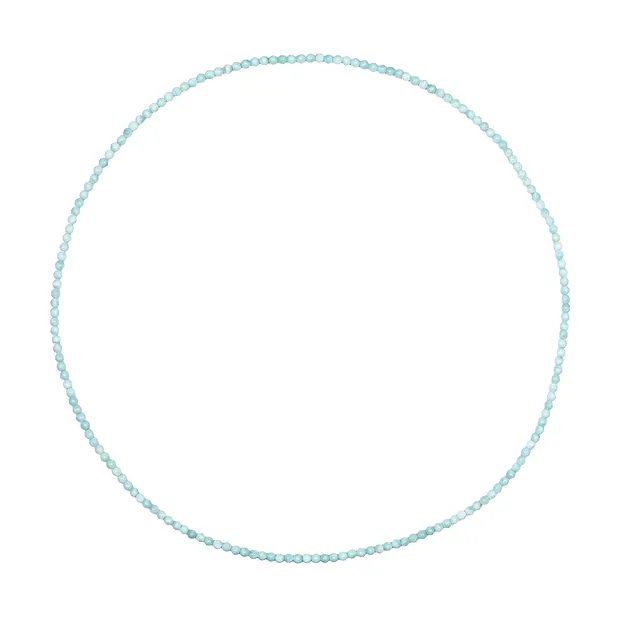 Larimar chain), 04mm/70cm, elastic band | wholesaler gems & healing stones