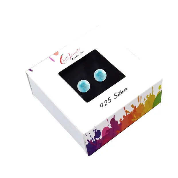 Pendientes Larimar, bola, 8mm, rodinado | Marco Schreier