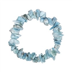 0619650030 Armband, Larimar, Splitter, 05 - 12mm | Edelsteine, Heilsteine &amp; Schmuck-Handel