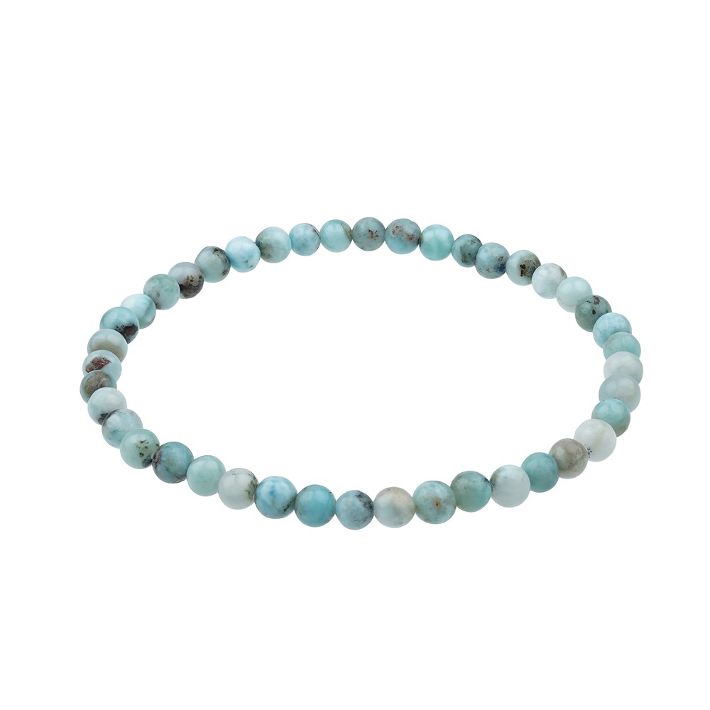 Armband, Larimar, 05mm Kugeln | Großhändler Edelsteine, Heilsteine & Schmuck