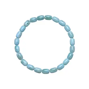 Bracelet, Larimar, 09 x 06mm Tonneau | Marco Schreier