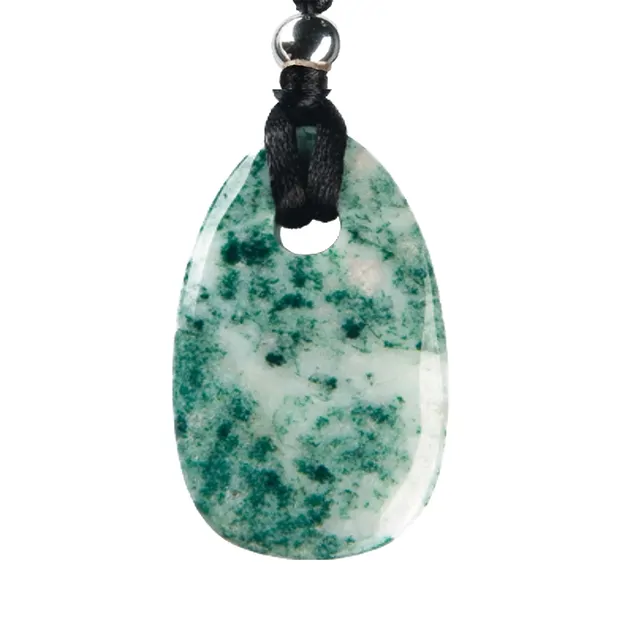 Pendentif pierre de force agate arborescente (conquête) | Marco Schreier