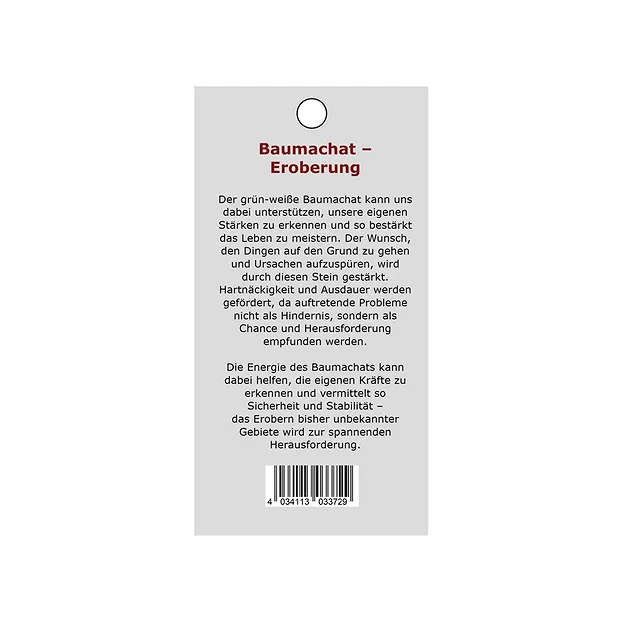 Pendentif pierre de force agate arborescente (conquête) | Marco Schreier