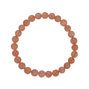 Bracelet, Pierre de soleil, 06mm perles rondes | Marco Schreier