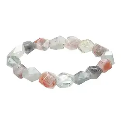 0621350175 Armband, Sonnenstein (Arusha), 12-14mm Nuggets, facettiert | Marco Schreier