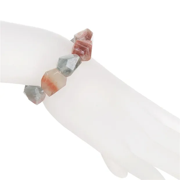 Armband, Sonnenstein (Arusha), 14-18mm Nuggets, facettiert | Marco Schreier