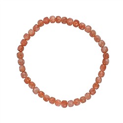 0621351005 Armband, Sonnenstein, 04mm W&#xFC;rfel, facettiert | Edelsteine, Heilsteine &amp; Schmuck