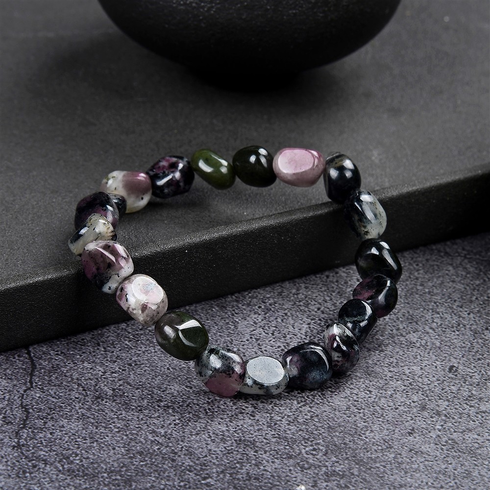 Armband, Eudialyt, 09 - 11mm Nuggets | Schreier Edelsteine, Heilsteine & Schmuck