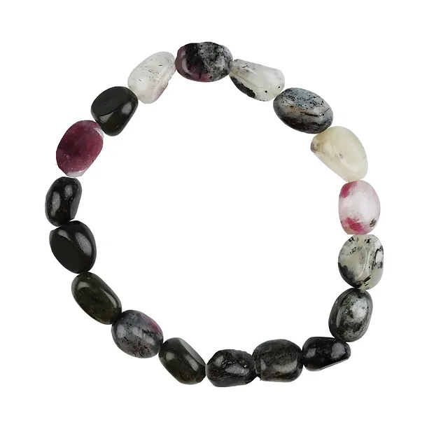 Bracelet, Eudialyte, 09 - 11mm nuggets | Schreier gems, healing stones & jewelry