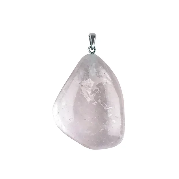 Pendant Morganite (light), Tumbled Stone (30mm), 4,0cm | Marco Schreier