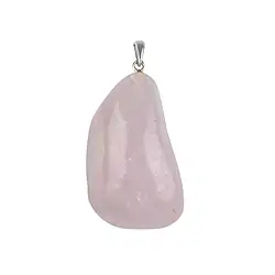 0623425027 Pendant Morganite, Tumbled Stone (30mm), 4,0cm | gems, healing stones & jewelry