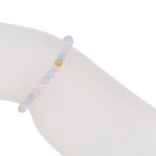 Pulsera, morganita, 04mm cuentas | Marco Schreier