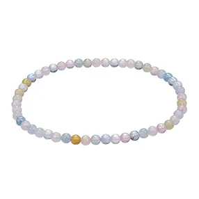 Bracciale, Morganite, perline da 04 mm | grossista gemme e pietre curative