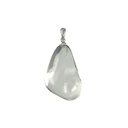 0624025027 Pendentif Pierre roulée en Quartz girasol, oeillet en argent 925 | Marco Schreier