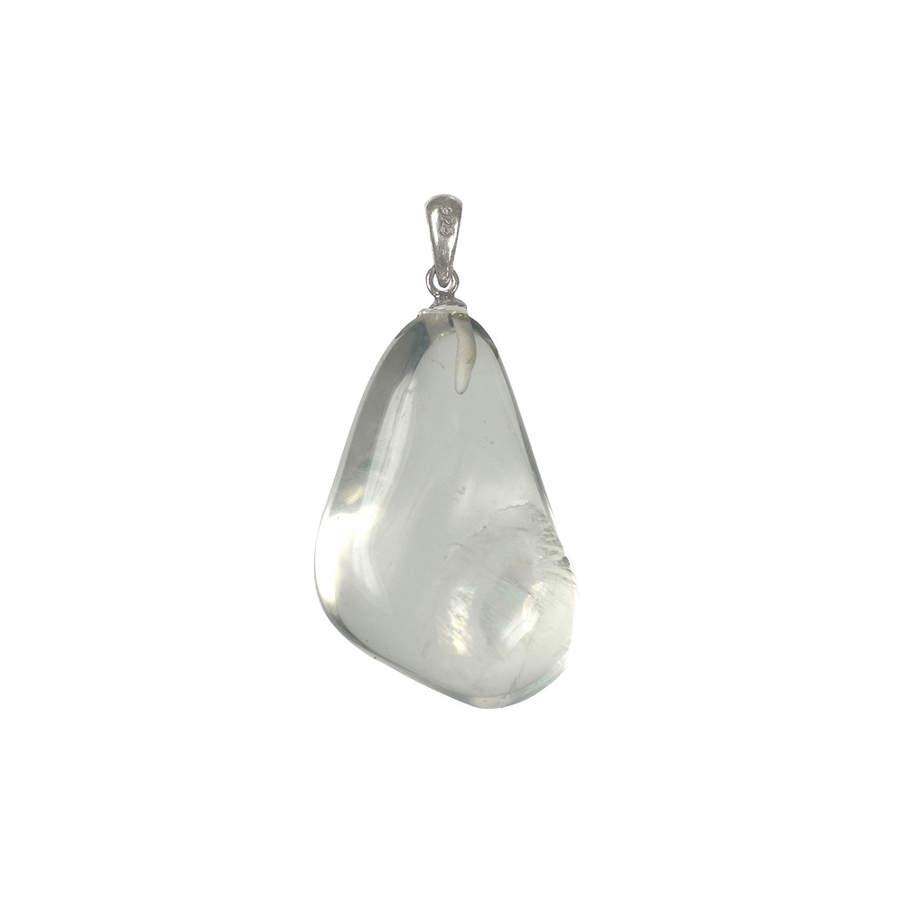 Pendant Tumbled Stone Girasol Quartz, 925 silver eyelet | Marco Schreier