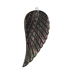 0624325087 Anhänger Engelsflügel Perlmutt (dunkel), 6,0cm, rechts | Marco Schreier