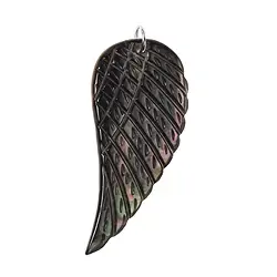 0624325087 Colgante alas de ángel Madre Perla (Nácar) (oscuro), 6,0 cm, derecha | Marco Schreier