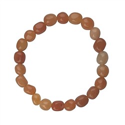 0624750079 Bracelet, Aventurine (rouge), 08 - 10mm Nuggets | Marco Schreier