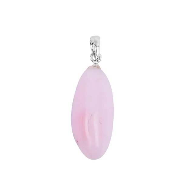Ciondolo Opale andino, pietra burattata, 3,0 cm, occhiello in argento | Marco Schreier