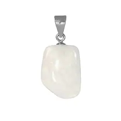 0626825083 Pendentif Pierre roulées Labradorite (blanche), 2,5 - 3,0cm | Marco Schreier