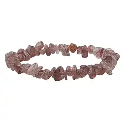 0627461002 Bracelet, Strawberry Quartz, 05 - 08mm sliver | wholesaler gems & healing stones