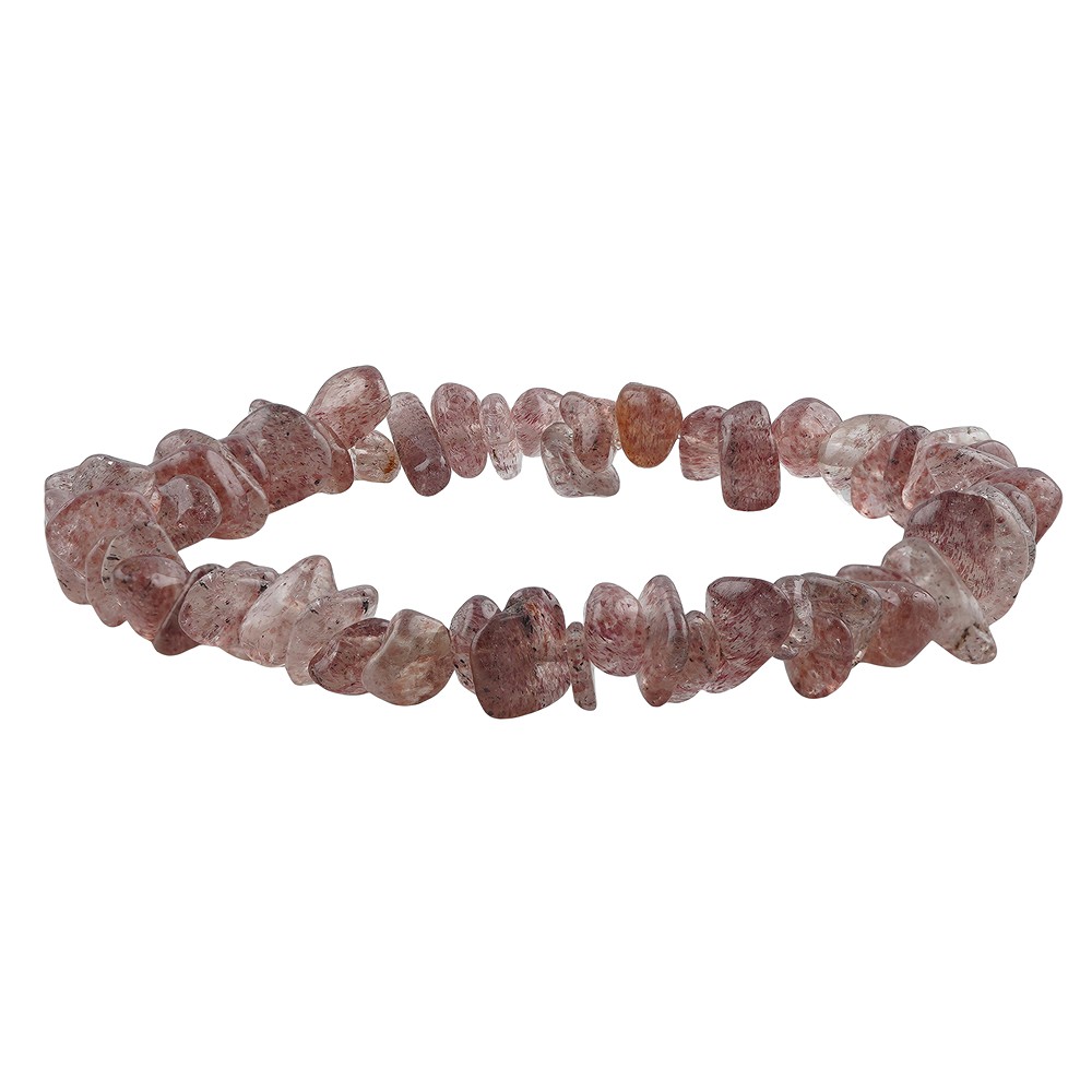 Bracciale, Quarzo fragola, scheggia di 05 - 08 mm | Marco Schreier