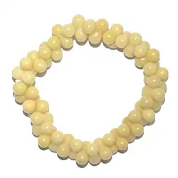 0627853061 Bracelet, Serpentine (jaune), YinYang, 06mm | Marco Schreier