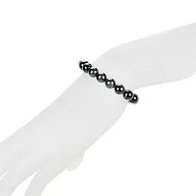 Bracciale, Quarzo occhio di gatto, perline da 08 mm | Marco Schreier