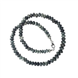 0630592001 Catena a bottoni, Quarzo occhio di gatto, 04-05 x 07-08mm/45cm | Marco Schreier