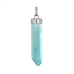 0631725803 Anhänger Aqua Aura, Kristall, 5,0cm | Schreier Edelsteine, Heilsteine & Schmuck