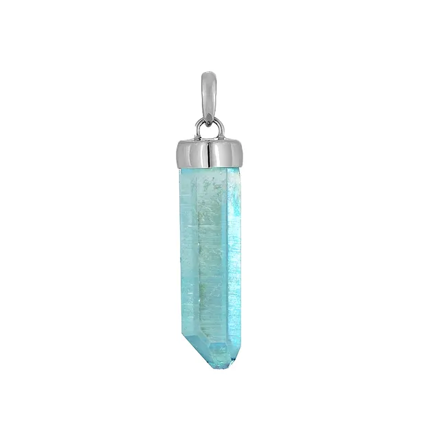 Pendentif Aqua Aura (brut), cristal, 4,5cm | Marco Schreier