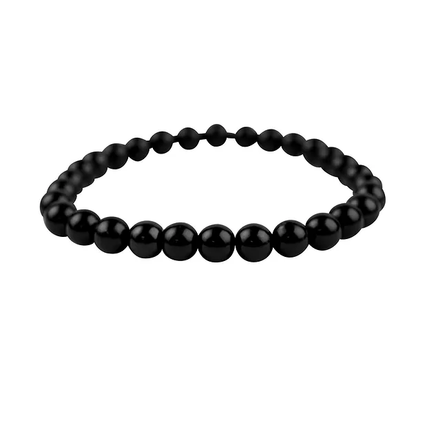 Bracelet, Vivianite, 06mm perles rondes | Marco Schreier