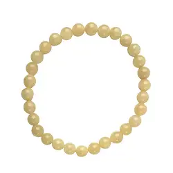 0632650106 Bracelet, Heliodor, 06mm beads | minerals trade - gems, healing stones & jewelry