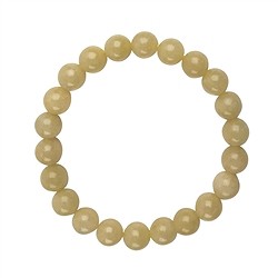 0632650108 Bracelet, Heliodor, 08mm beads | minerals trade - gems, healing stones & jewelry