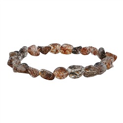 0636261002 Bracelet, Cacoxenite, 06-09 x 06-08mm nuggets | wholesaler gems & healing stones