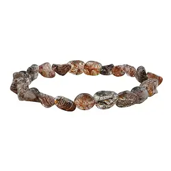 0636261002 Bracelet, Cacoxenite, 06-09 x 06-08mm nuggets | wholesaler gems & healing stones