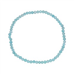 0636951031 Bracelet, Amazonite, 03mm boules, facettes, 19cm | Marco Schreier