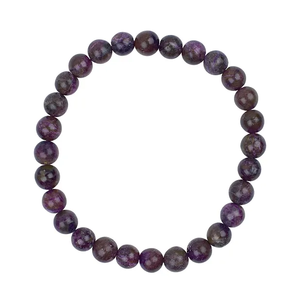 Armband, Stichtit in Matrix, 07mm Kugeln | GH Edelsteine, Heilsteine & Schmuck