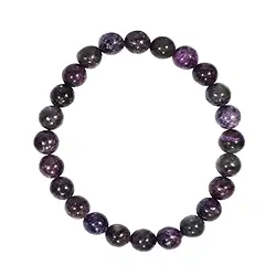 0638950108 Bracelet, stichtite in matrix, 08mm beads | wholesaler gems & healing stones