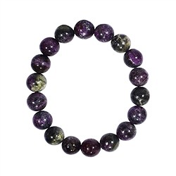 0638950110 Armband, Stichtit in Matrix, 10mm Kugeln | GH Edelsteine, Heilsteine &amp; Schmuck