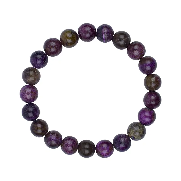 Armband, Stichtit in Matrix, 09mm Kugeln | GH Edelsteine, Heilsteine & Schmuck