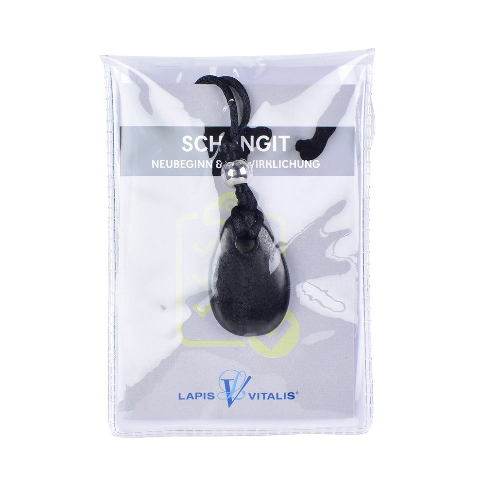 Ciondolo di Shungite "Nuovo inizio e realizzazione". | Marco Schreier