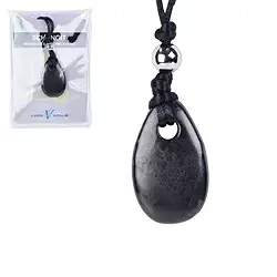 0643228001 Shungite pendant "New Beginning & Realization" | gems, healing stones & jewelry