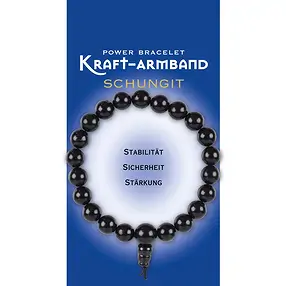 Bracciale del potere Shungite (pugnalato) | grossista gemme e pietre curative
